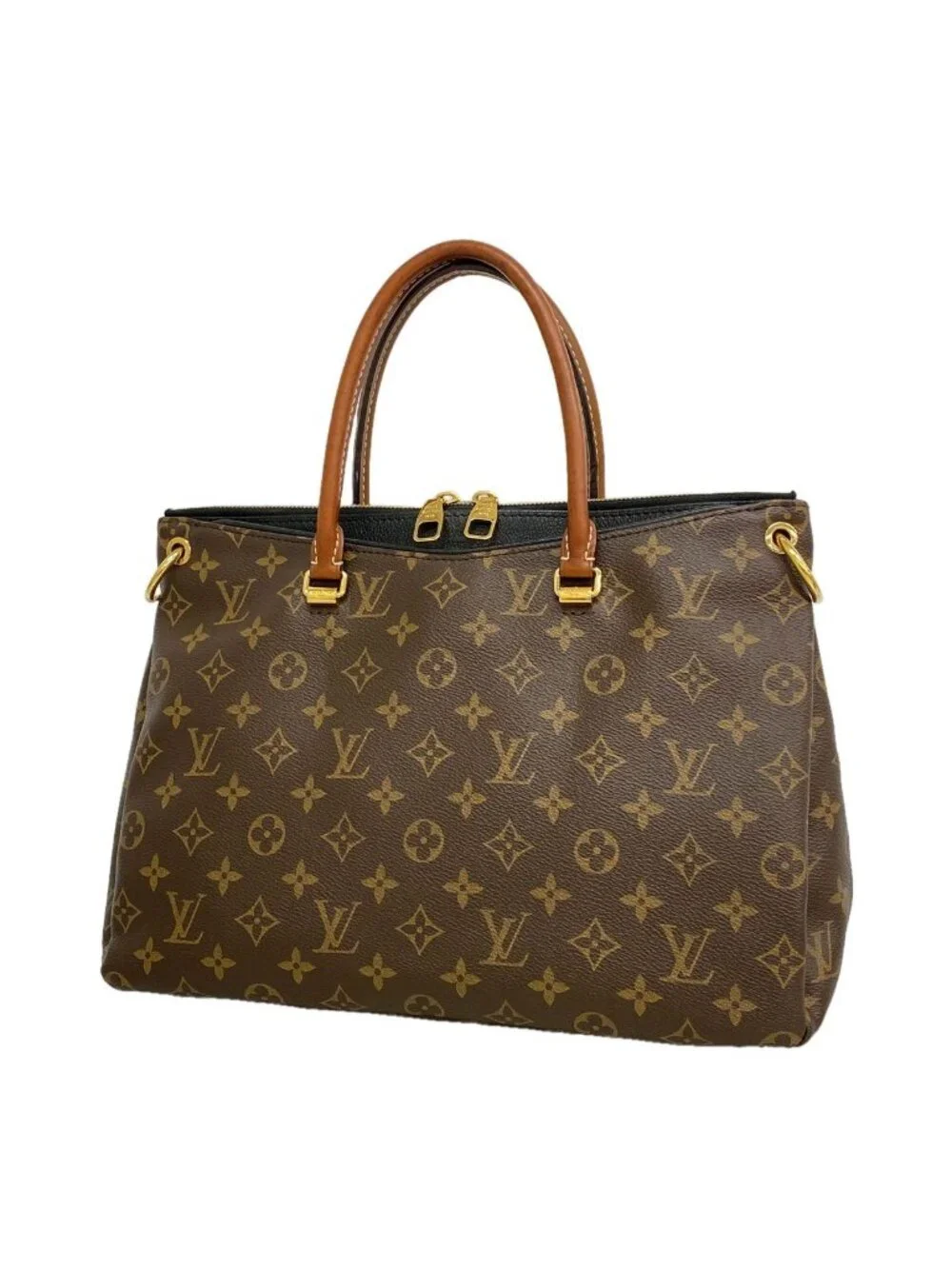 Louis Vuitton Handbag Monogram Pallas Noir
